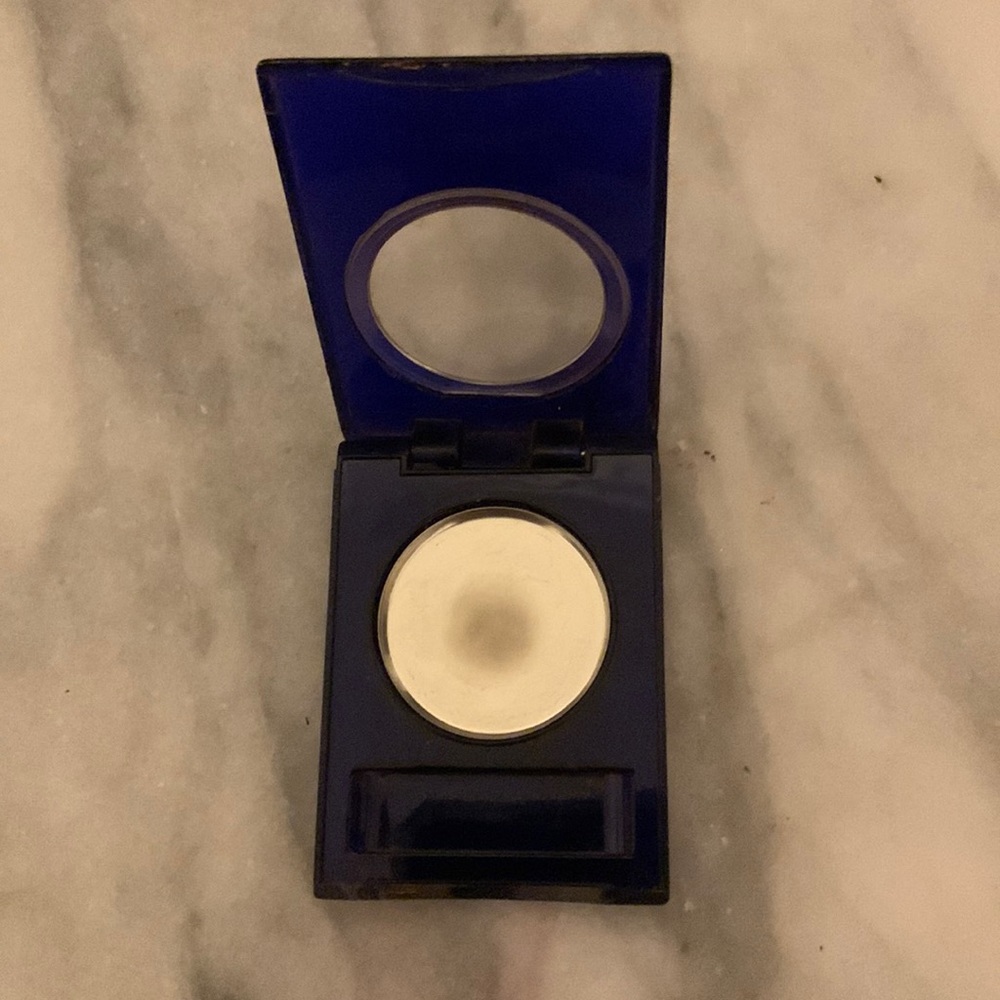 Vintage Estée Lauder Compact empty case enough for some powder and short straws